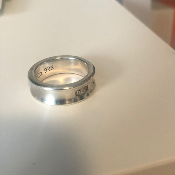 Tiffany & Co 1837 Sterling Silver Ring - Picture 4 of 12